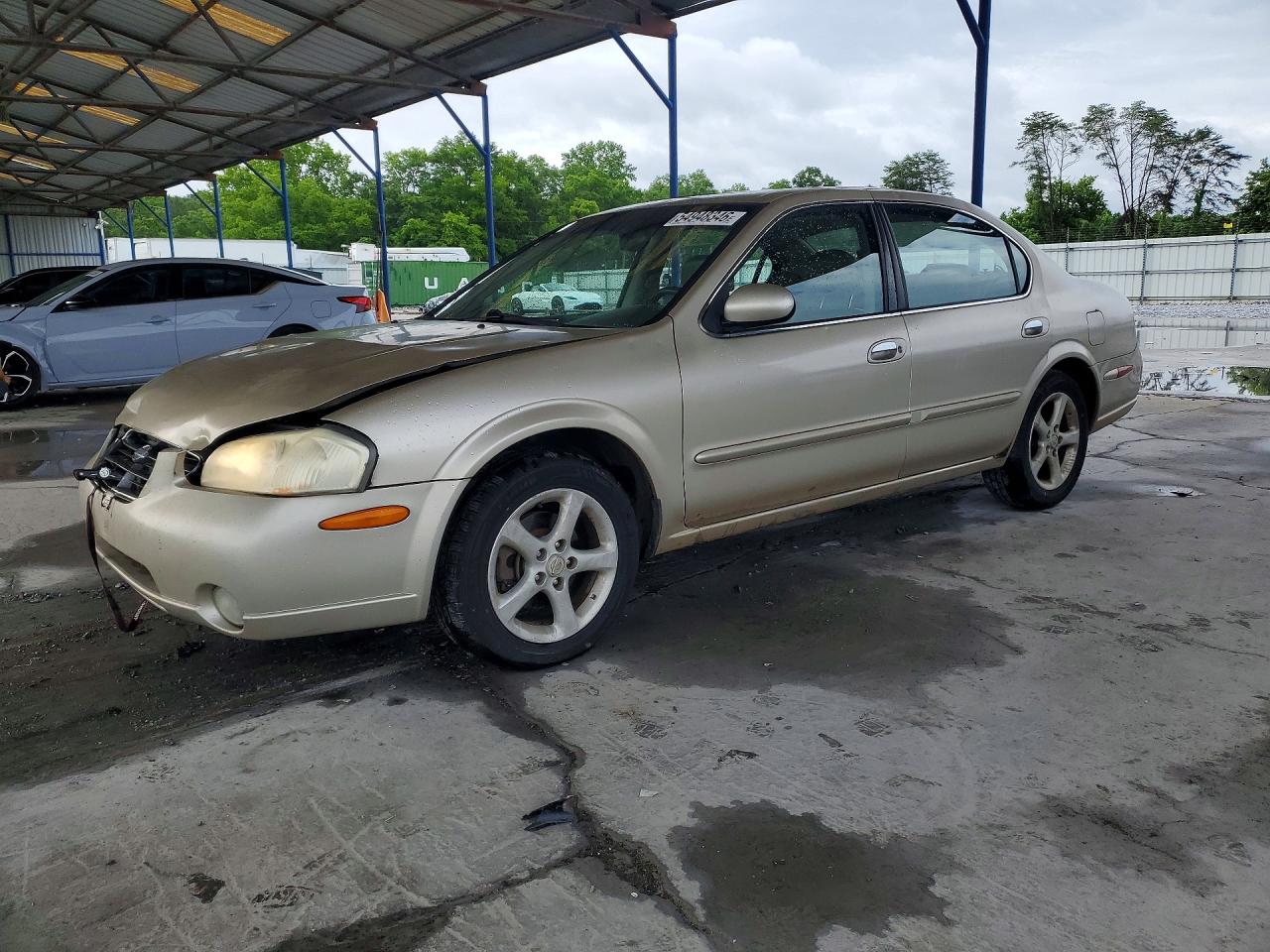 2001 Nissan Maxima Gxe Gold vin: JN1CA31DX1T616143
