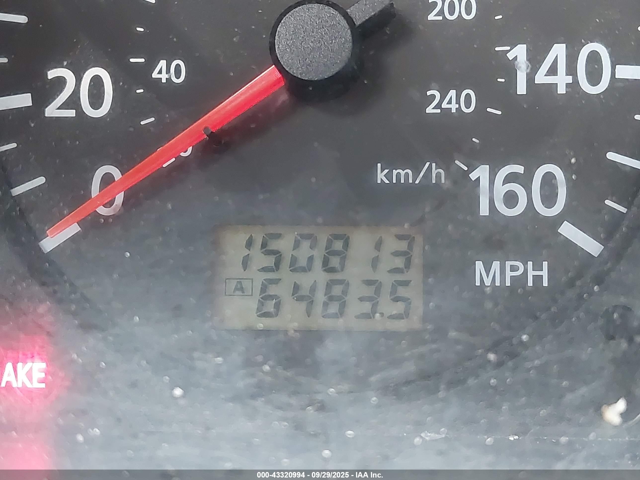 2001 Nissan Maxima Gxe Brown vin: JN1CA31DX1T632438
