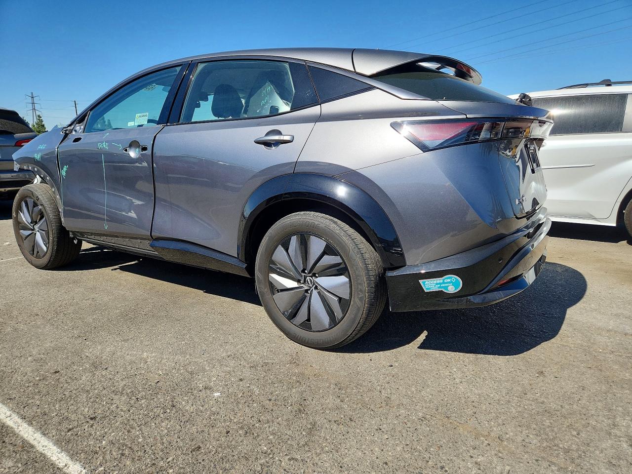 2024 Nissan Ariya Engage Gray vin: JN1CF0BB4RM737463
