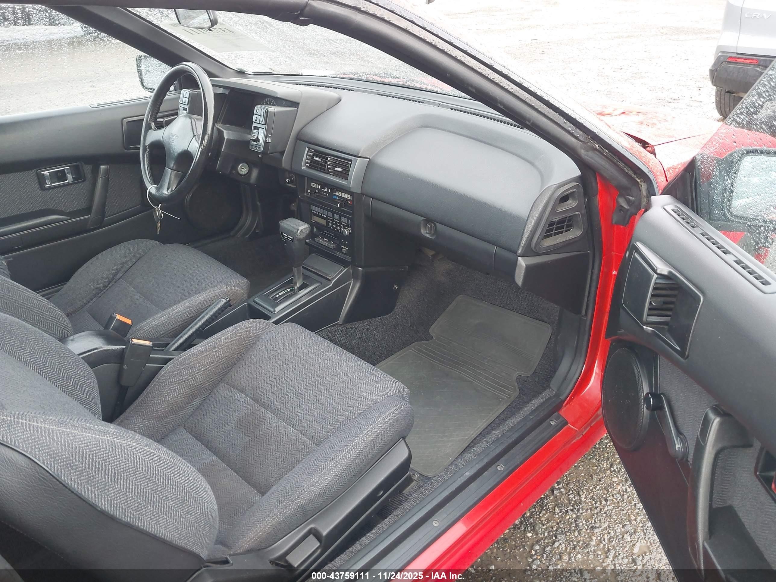 1988 Nissan Pulsar Nx Se Red vin: JN1CN34S2JM008562