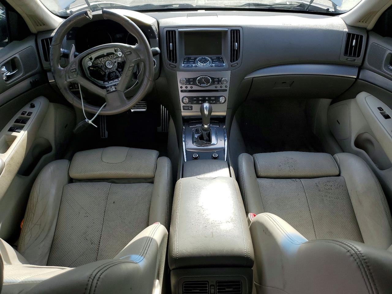 2010 Infiniti G37 Silver vin: JN1CV6AP0AM203819