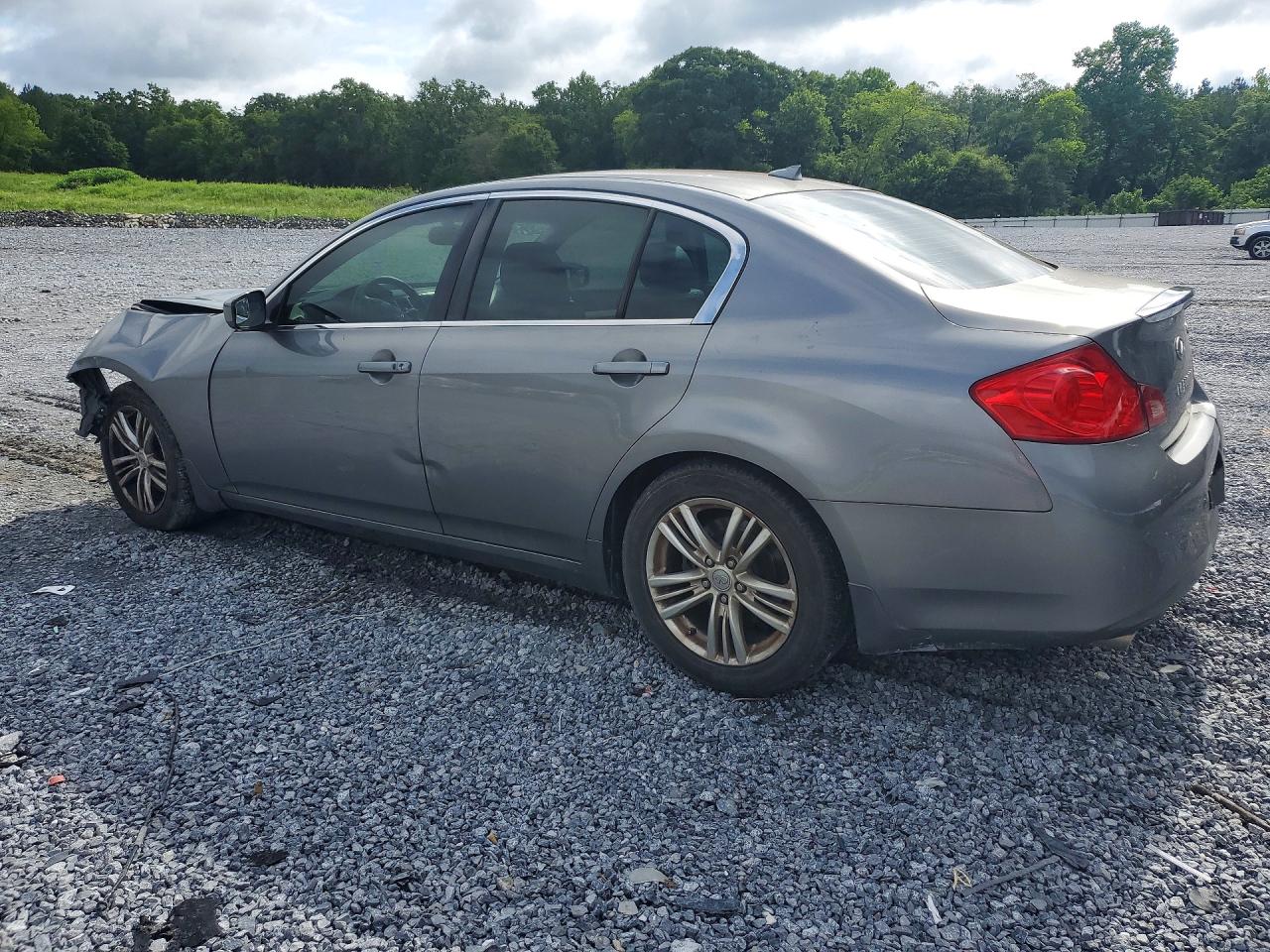 2010 Infiniti G37 Sedan Base Gray vin: JN1CV6AP0AM404054