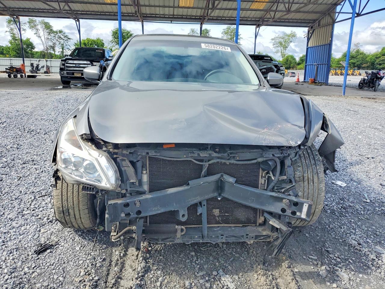 2010 Infiniti G37 Sedan Base Gray vin: JN1CV6AP0AM404054