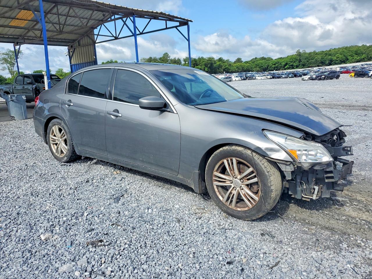 2010 Infiniti G37 Sedan Base Gray vin: JN1CV6AP0AM404054