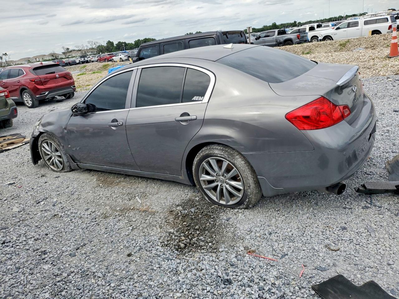 2010 Infiniti G37 Sedan Base Silver vin: JN1CV6AP0AM408816