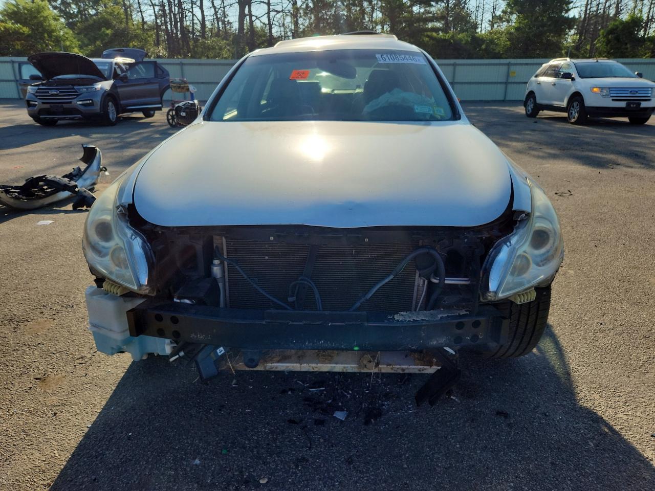 2011 Infiniti G37 Sedan Journey Silver vin: JN1CV6AP0BM301587