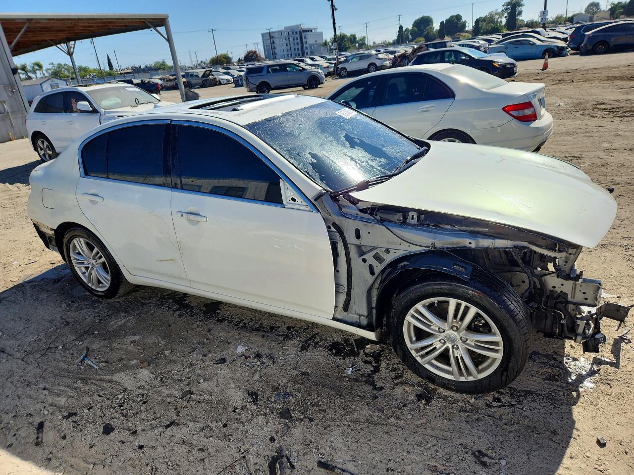 2011 Infiniti G37 Sedan Journey White vin: JN1CV6AP0BM305526