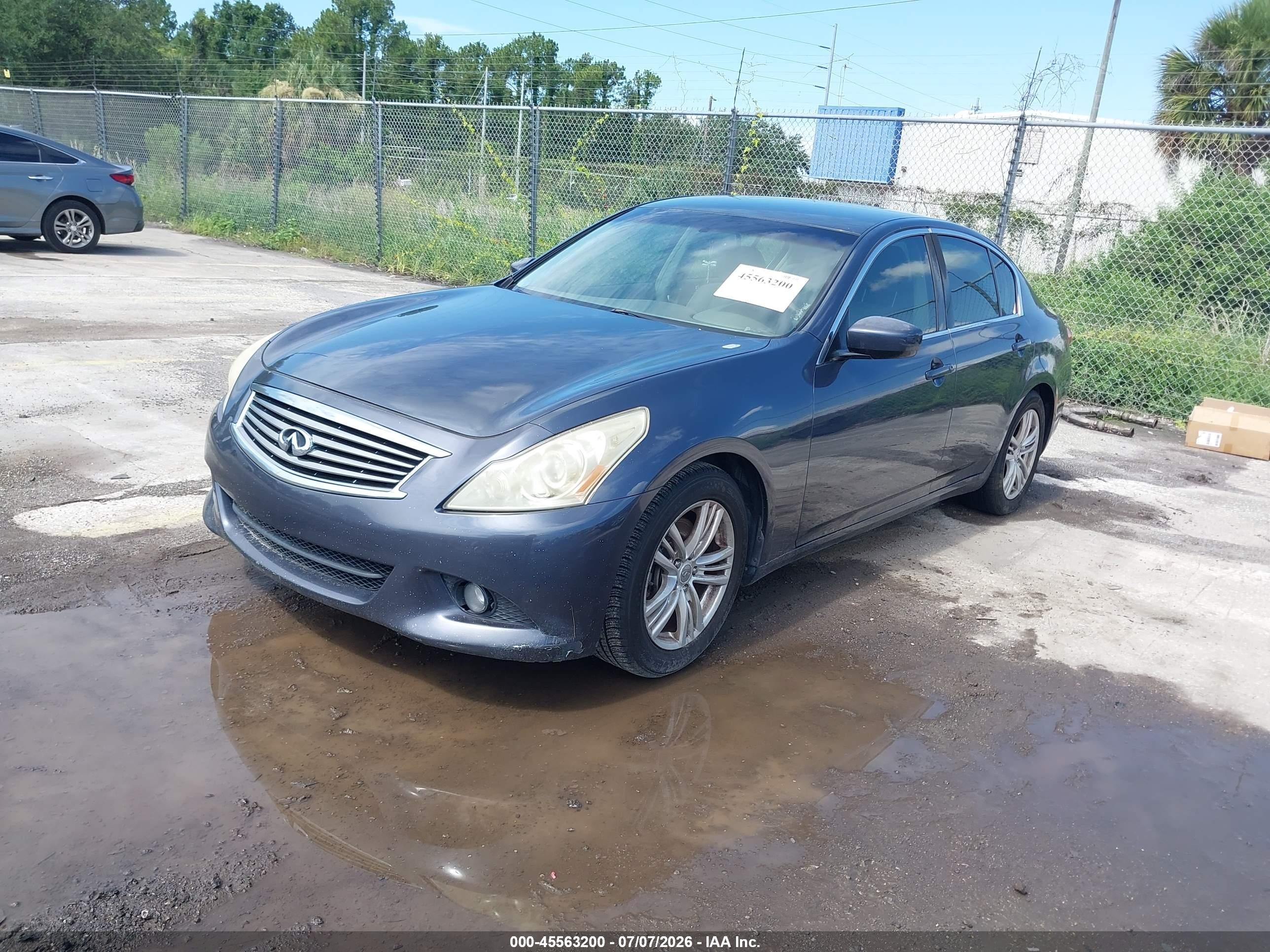 2011 Infiniti G37 Journey Gray vin: JN1CV6AP0BM503488