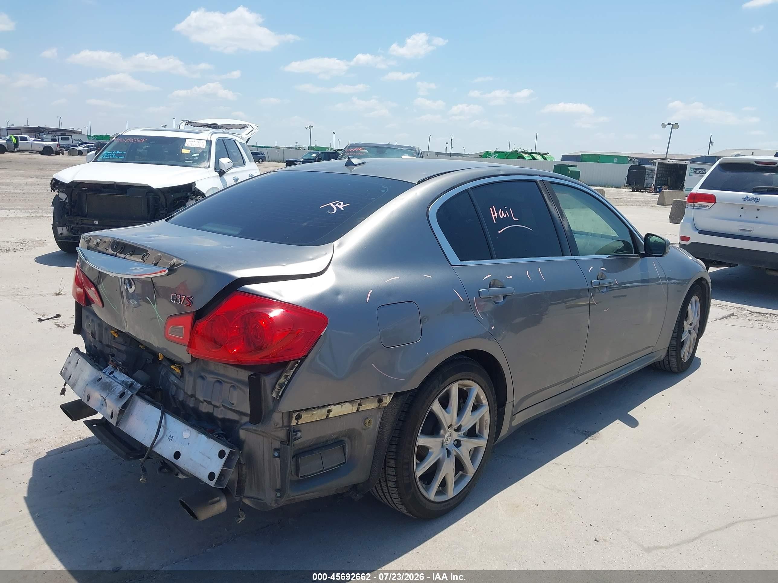 2011 Infiniti G37 Journey Green vin: JN1CV6AP0BM510196