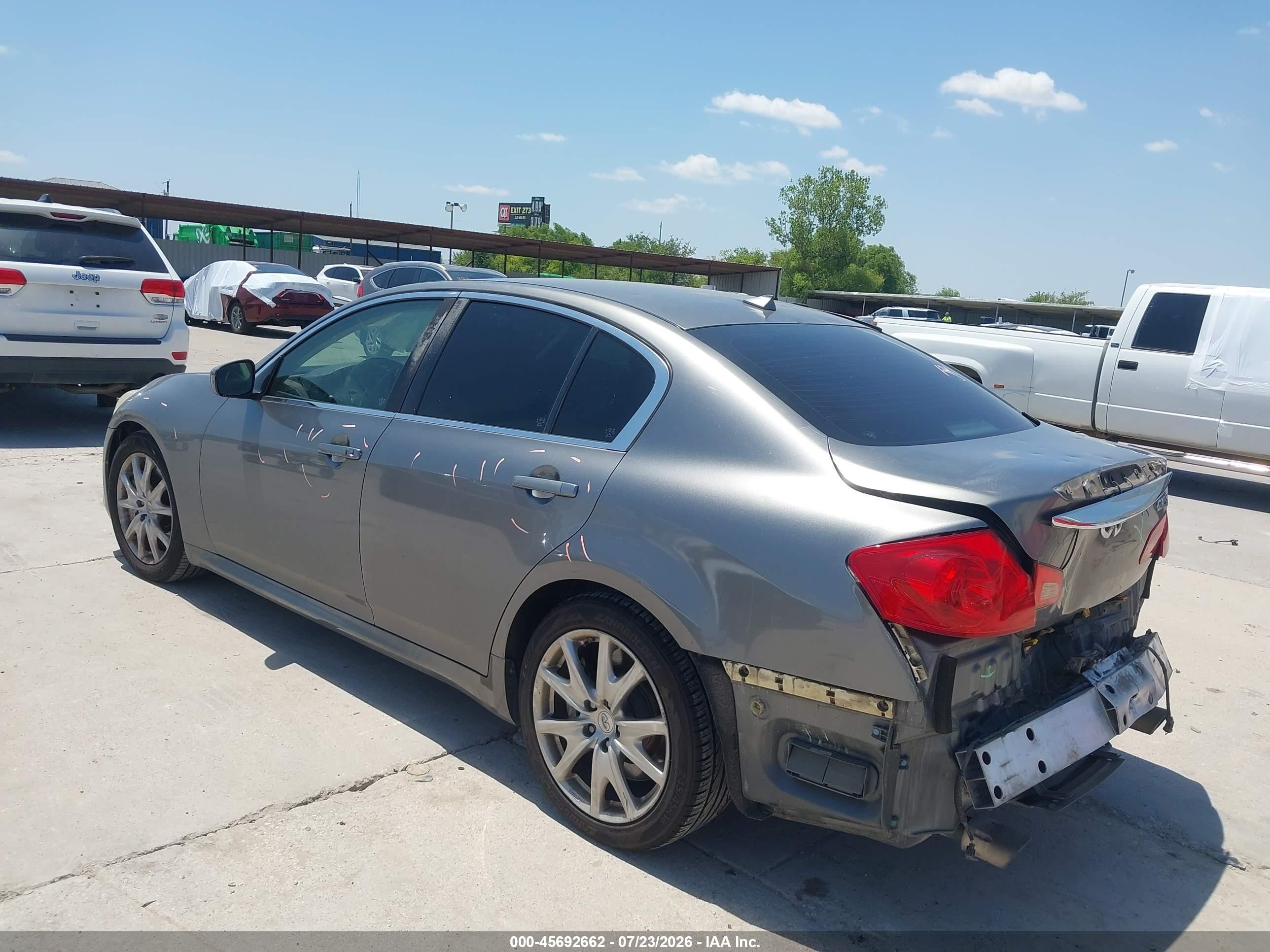 2011 Infiniti G37 Journey Green vin: JN1CV6AP0BM510196