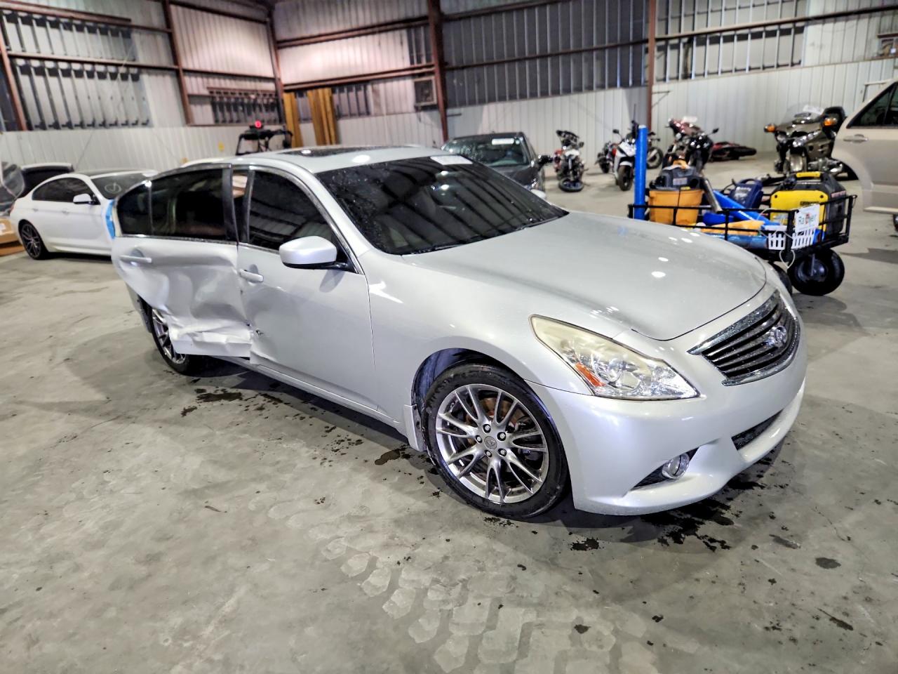 2012 Infiniti G37 Sedan Journey Silver vin: JN1CV6AP0CM622515