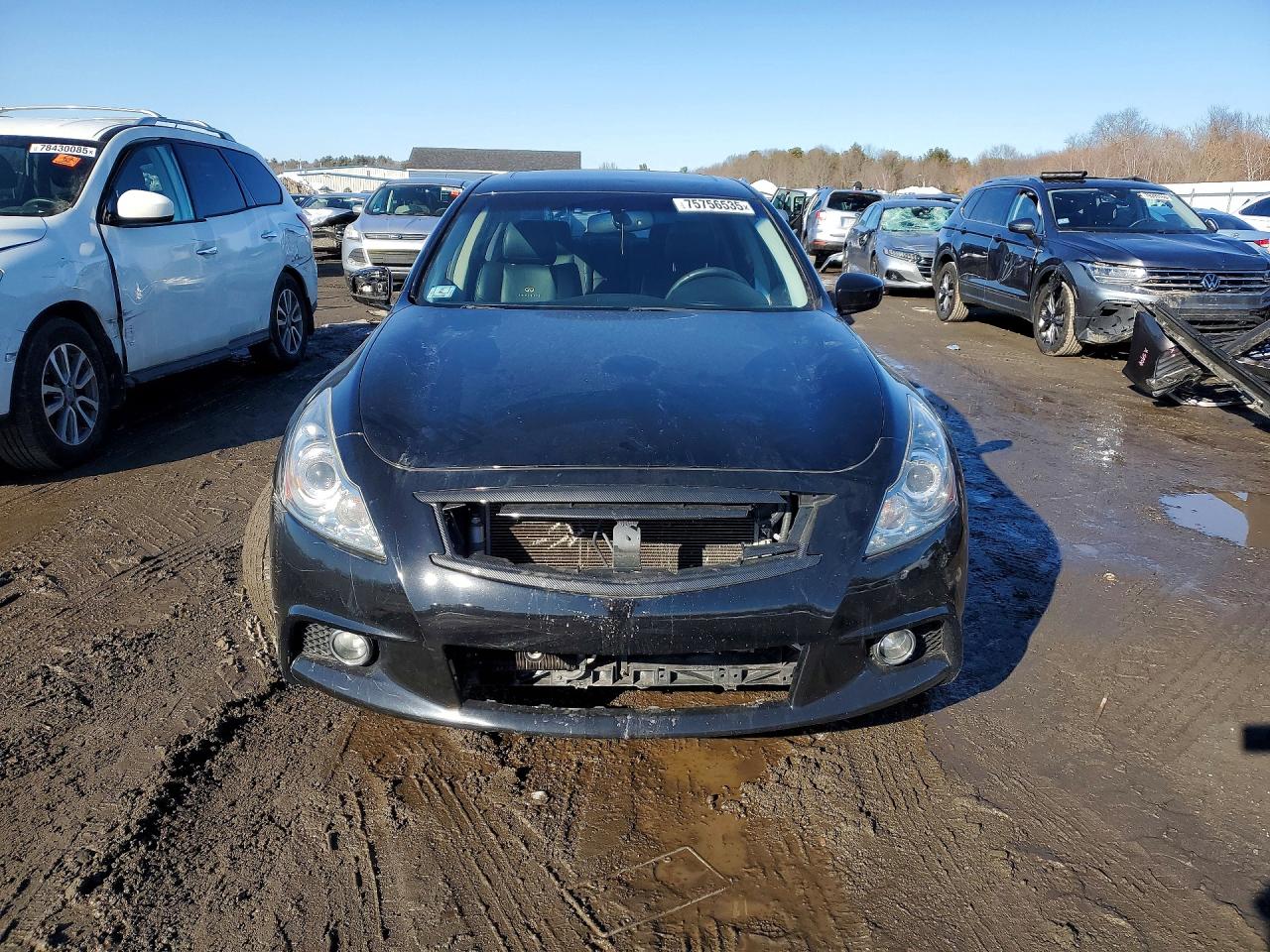 2012 Infiniti G37 Sedan Journey Black vin: JN1CV6AP0CM624832