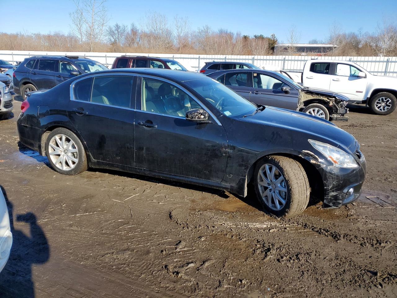 2012 Infiniti G37 Sedan Journey Black vin: JN1CV6AP0CM624832