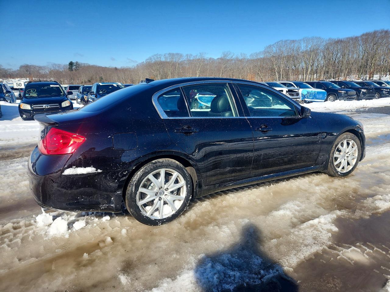 2012 Infiniti G37 Sedan Journey Black vin: JN1CV6AP0CM624832