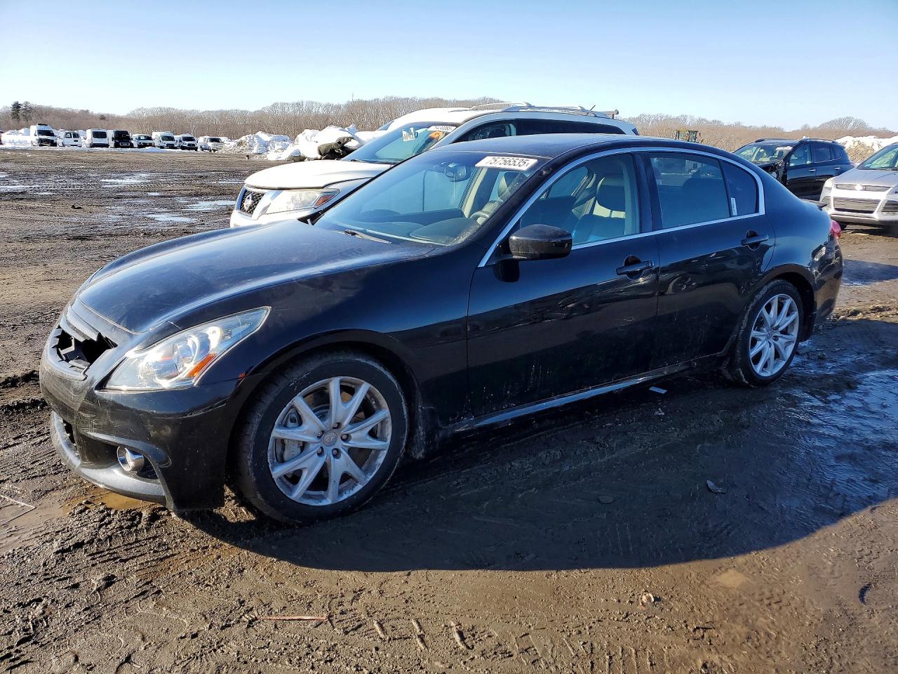 2012 Infiniti G37 Sedan Journey Black vin: JN1CV6AP0CM624832