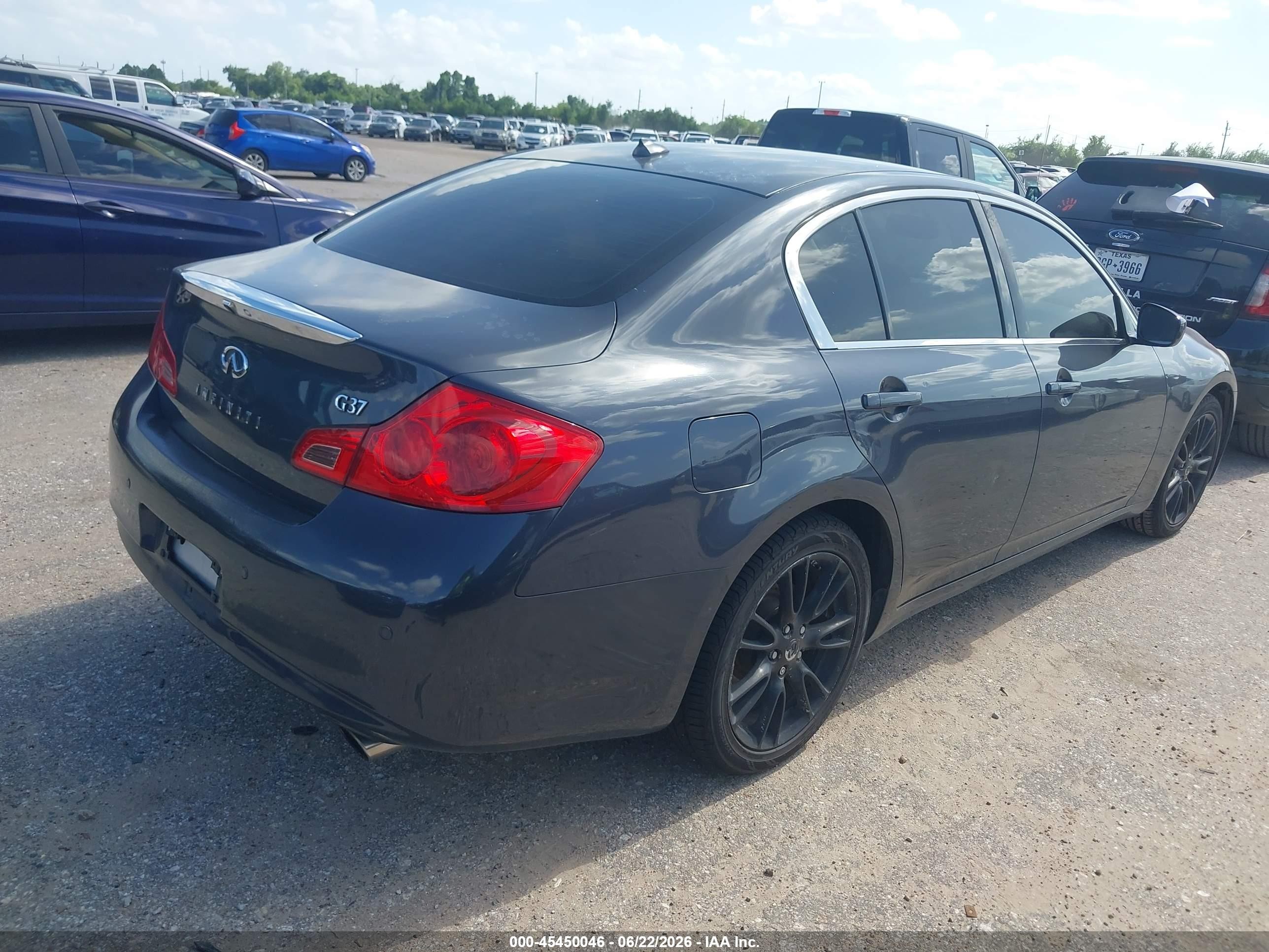 2012 Infiniti G37 Journey Gray vin: JN1CV6AP0CM625222