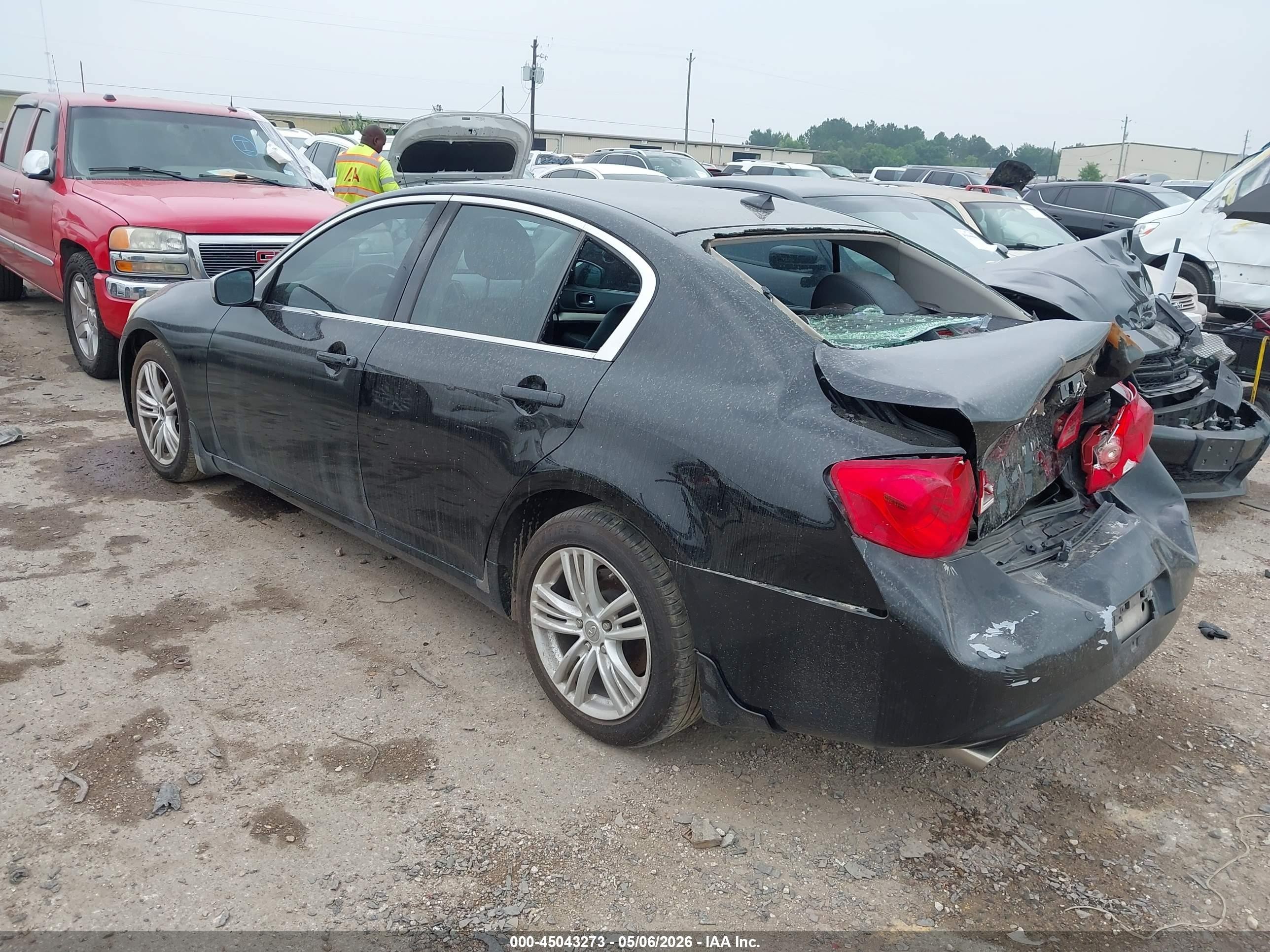 2012 Infiniti G37 Journey Black vin: JN1CV6AP0CM626144