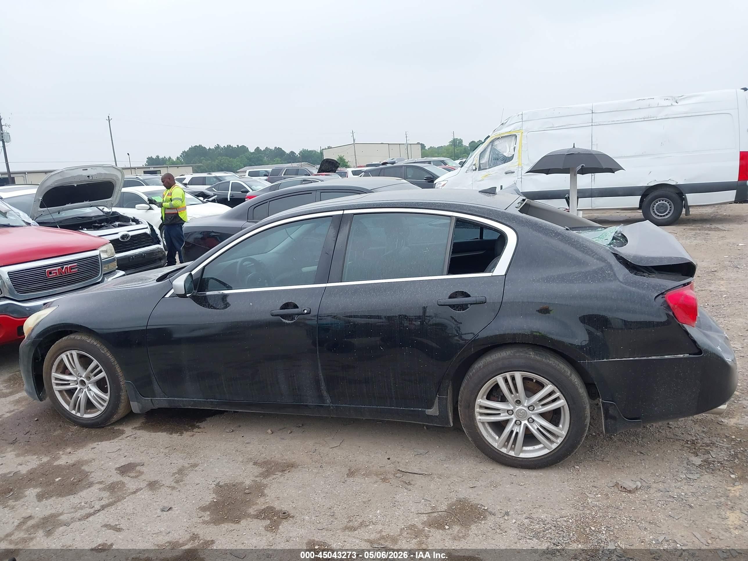 2012 Infiniti G37 Journey Black vin: JN1CV6AP0CM626144