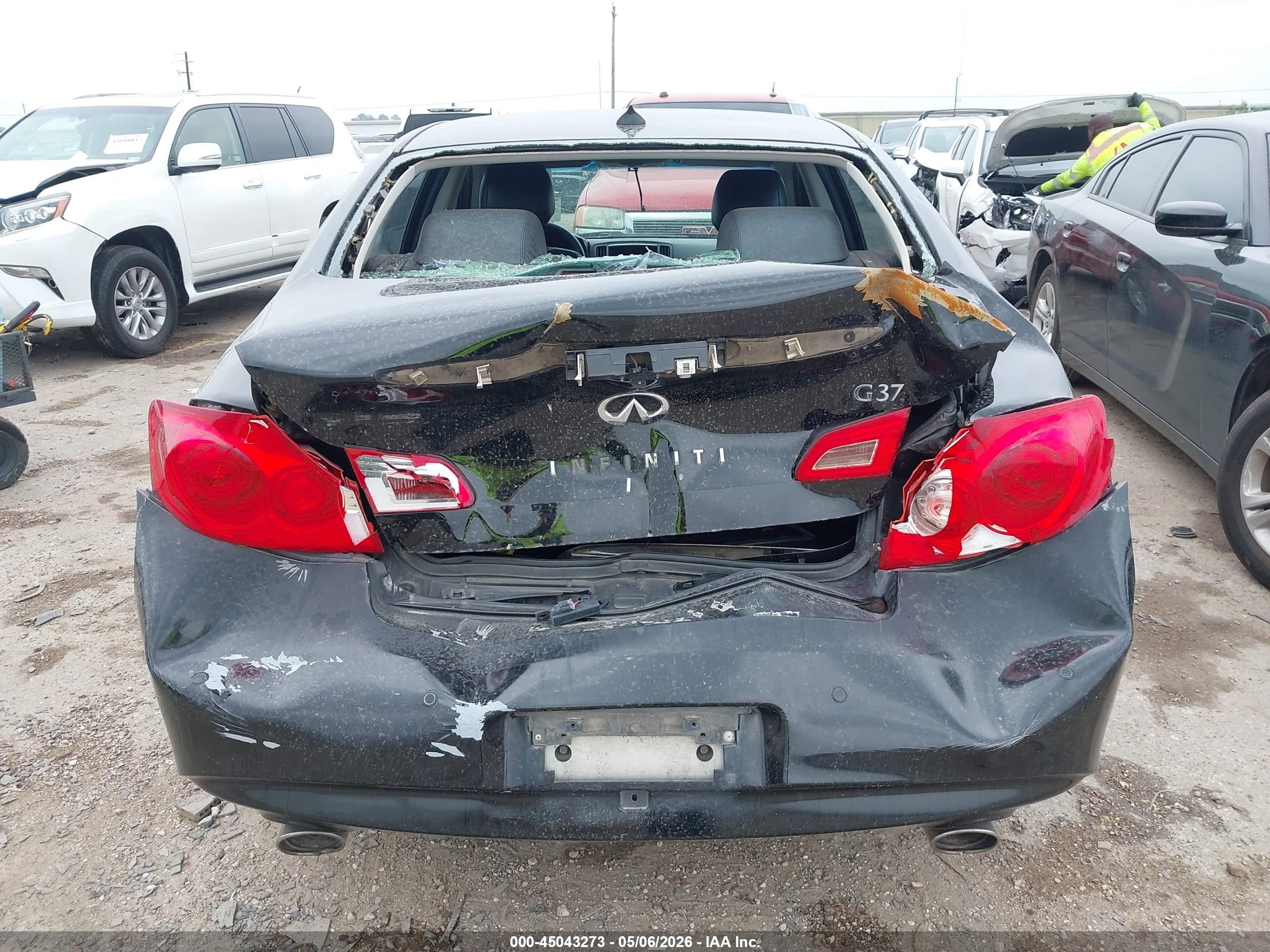 2012 Infiniti G37 Journey Black vin: JN1CV6AP0CM626144