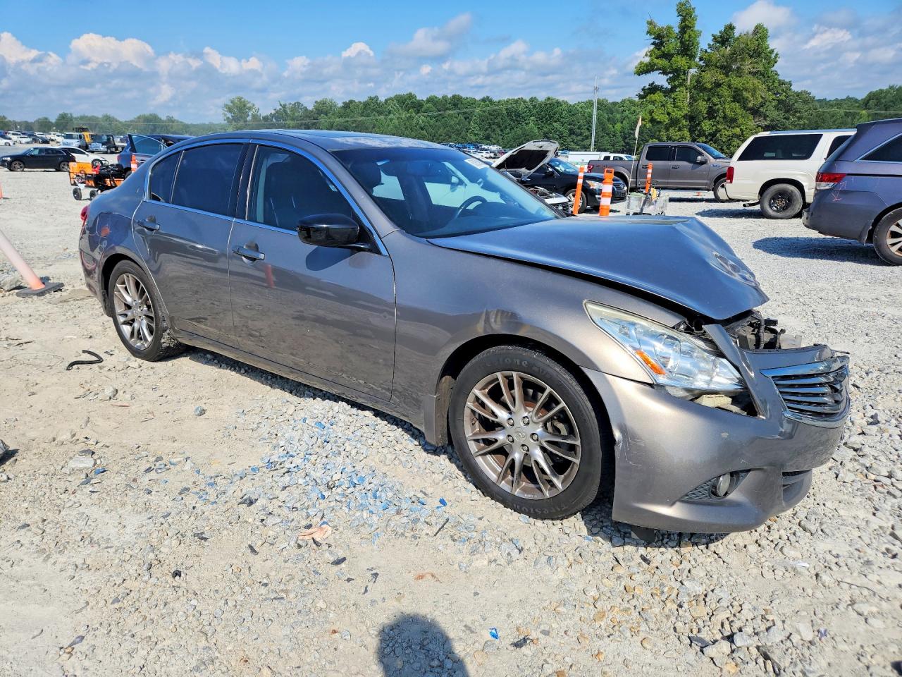 2012 Infiniti G37 Sedan Journey Gray vin: JN1CV6AP0CM629531