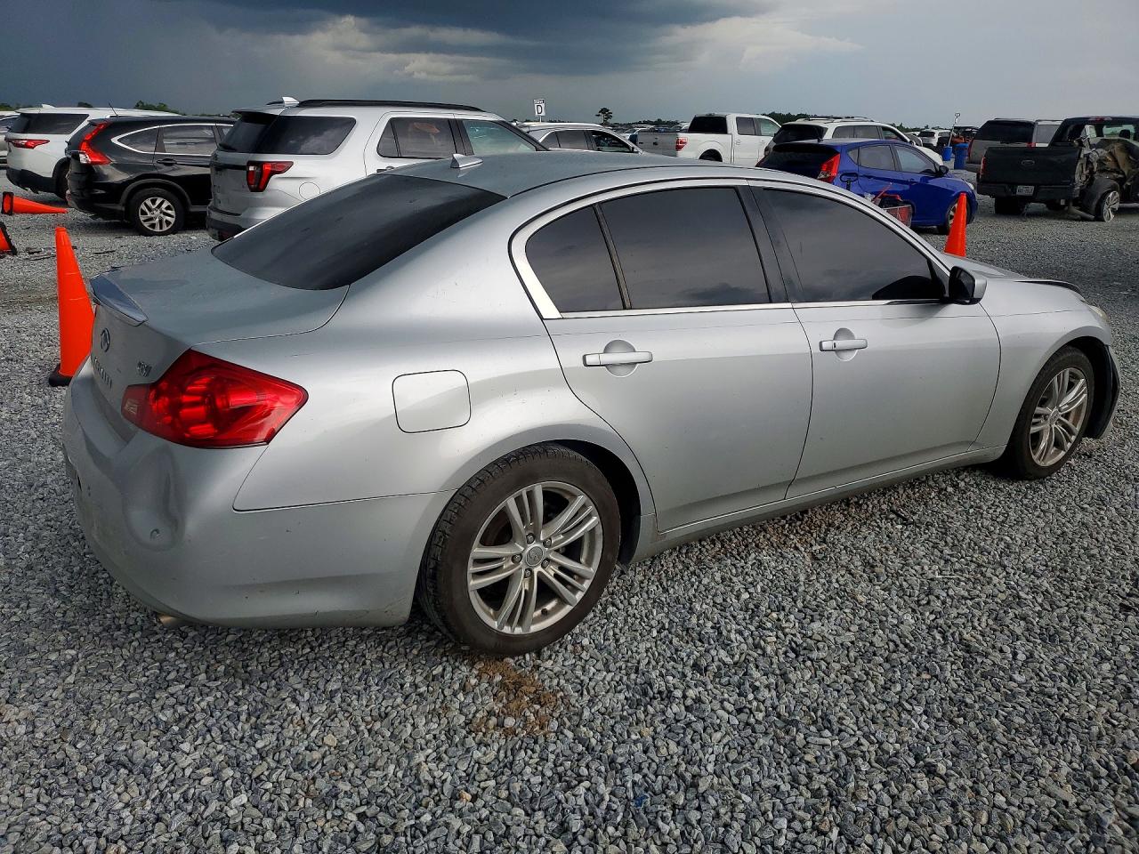 2012 Infiniti G37 Sedan Journey Silver vin: JN1CV6AP0CM934723