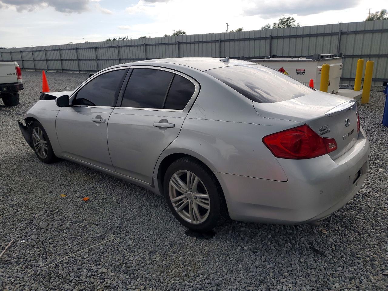 2012 Infiniti G37 Sedan Journey Silver vin: JN1CV6AP0CM934723