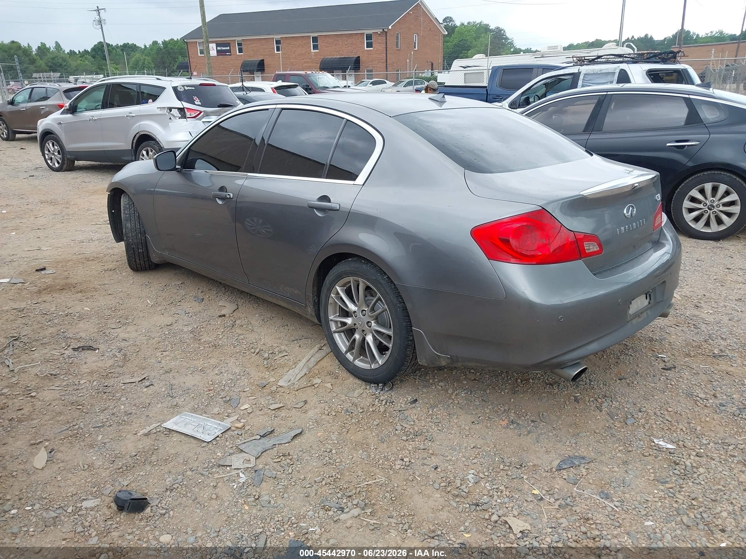 2012 Infiniti G37 Journey Gray vin: JN1CV6AP0CM936830