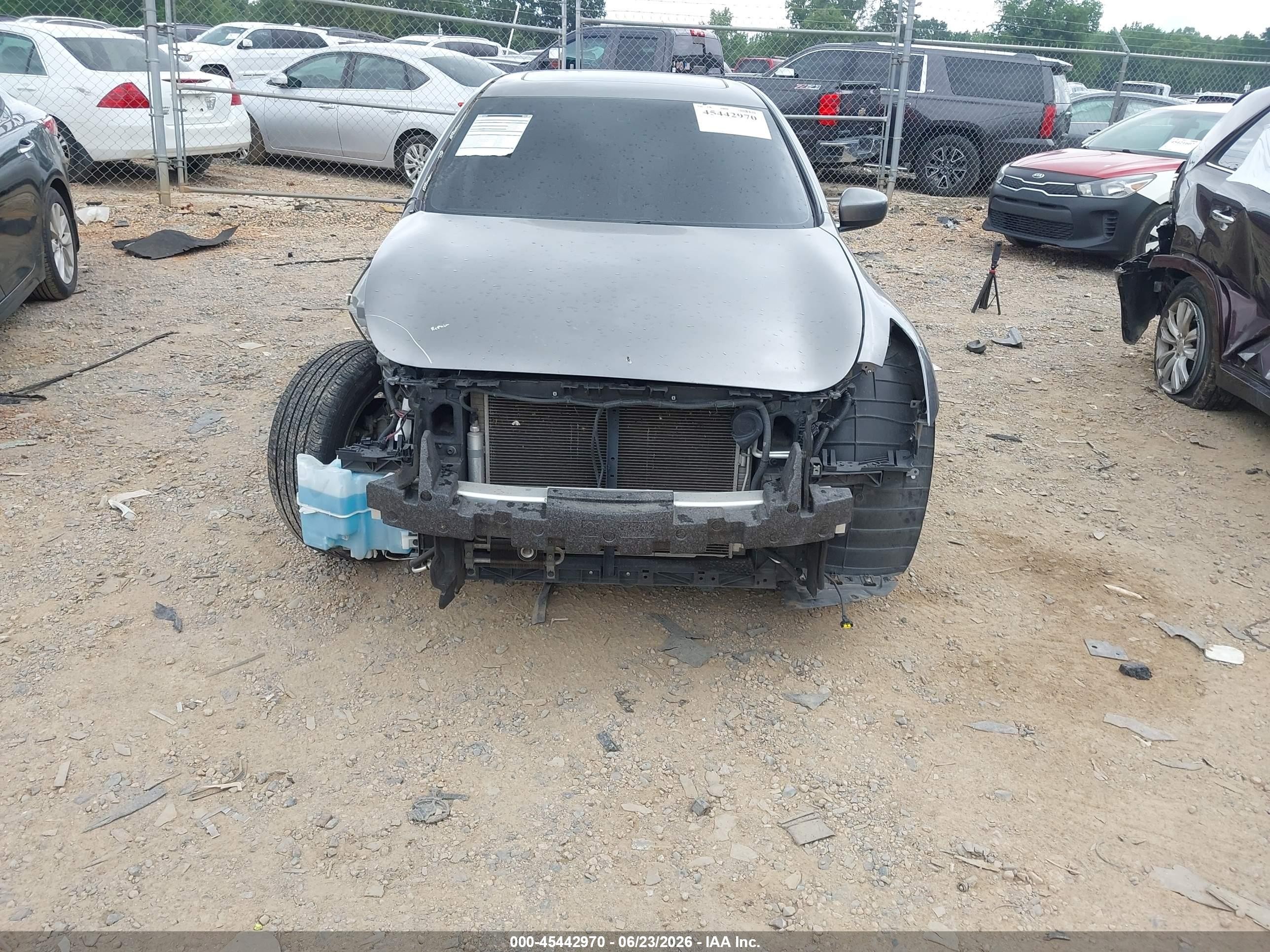 2012 Infiniti G37 Journey Gray vin: JN1CV6AP0CM936830