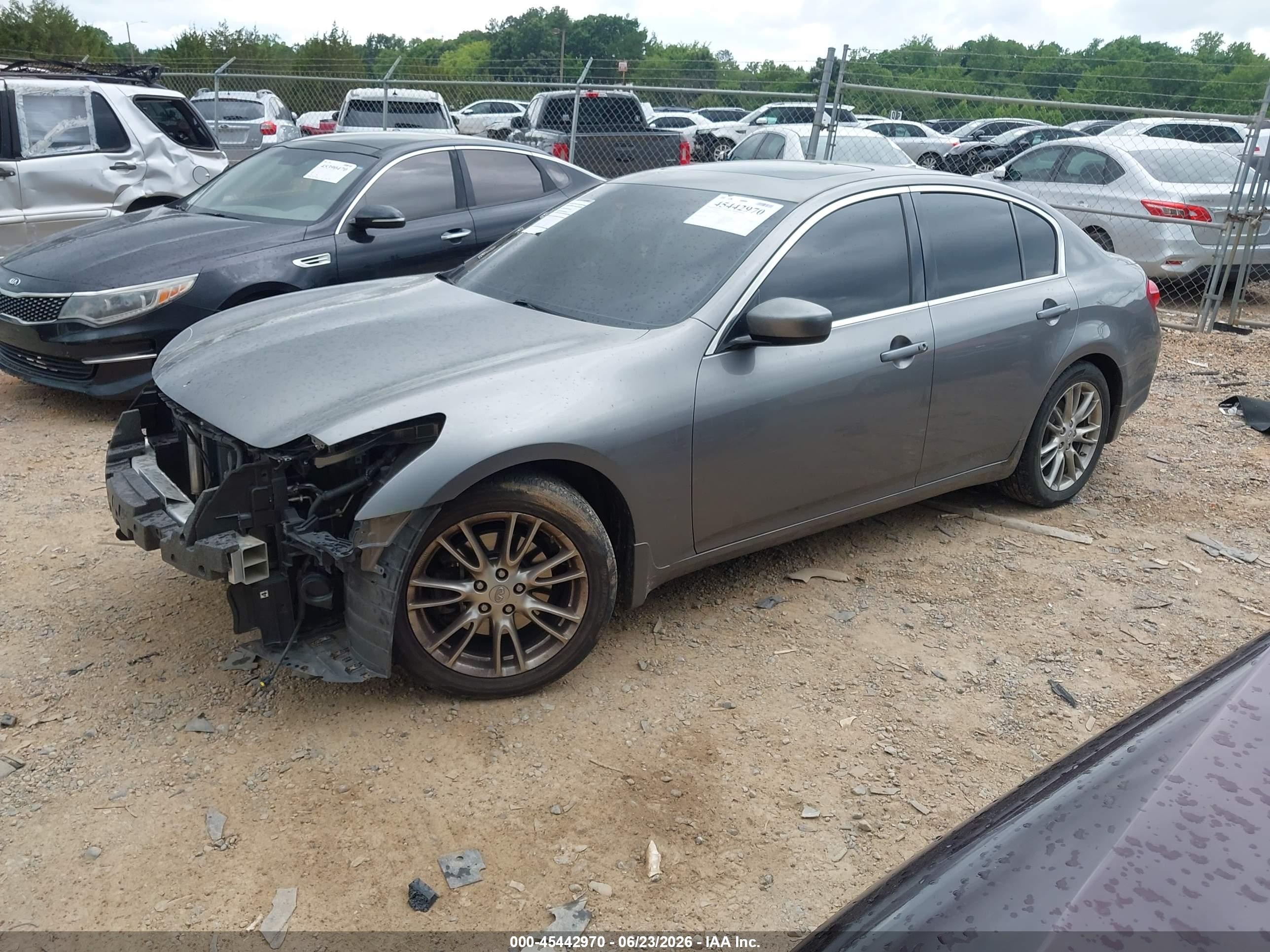 2012 Infiniti G37 Journey Gray vin: JN1CV6AP0CM936830