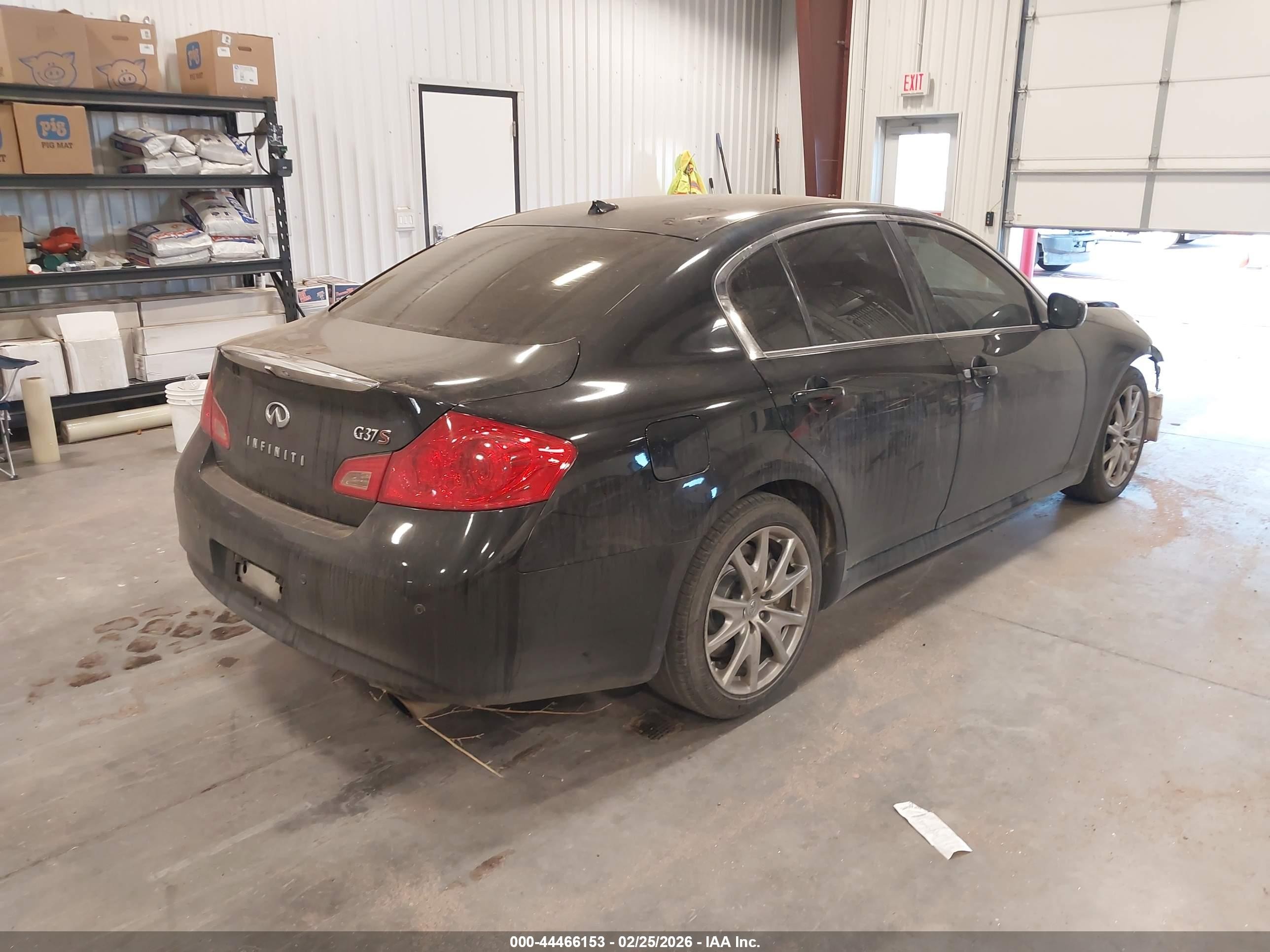2013 Infiniti G37 Sport Black vin: JN1CV6AP0DM300099