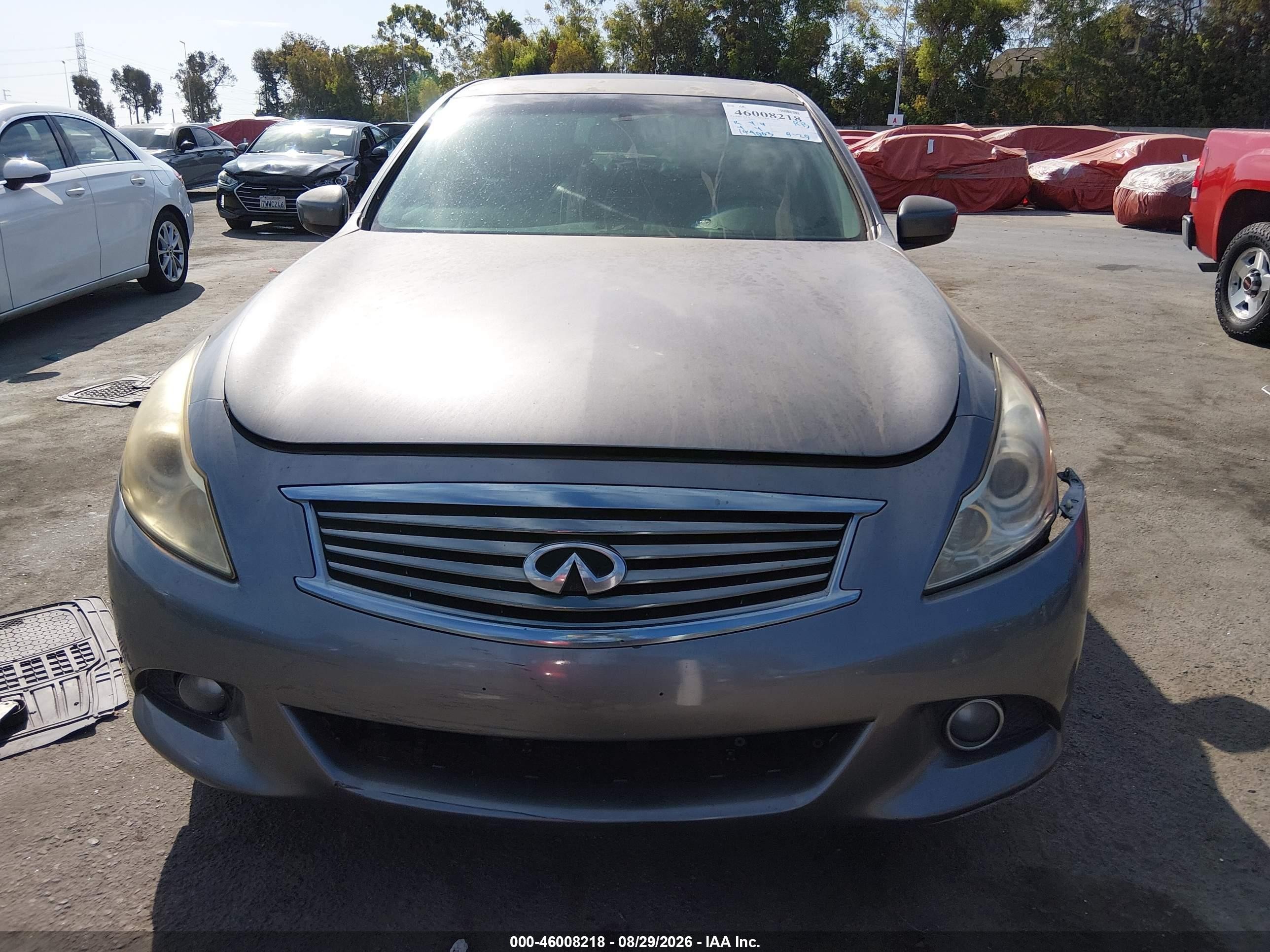 2013 Infiniti G37 Journey Gray vin: JN1CV6AP0DM301656