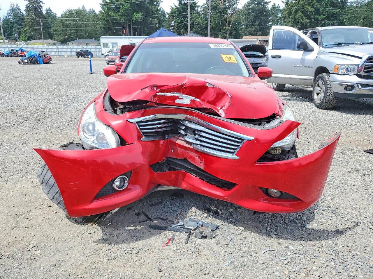 2013 Infiniti G37 Sedan Journey Red vin: JN1CV6AP0DM301933