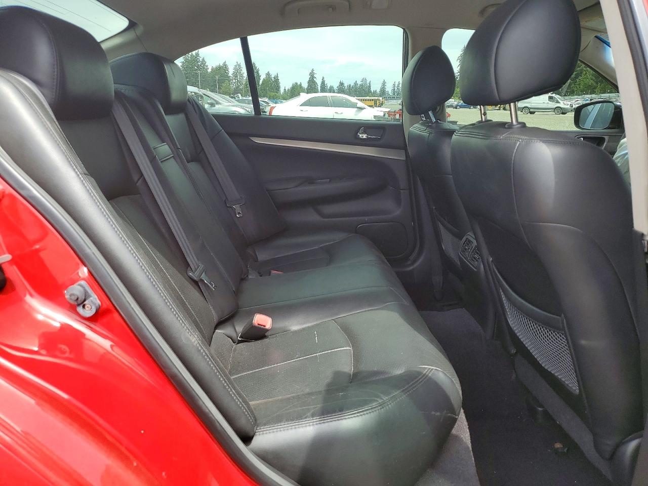 2013 Infiniti G37 Sedan Journey Red vin: JN1CV6AP0DM301933