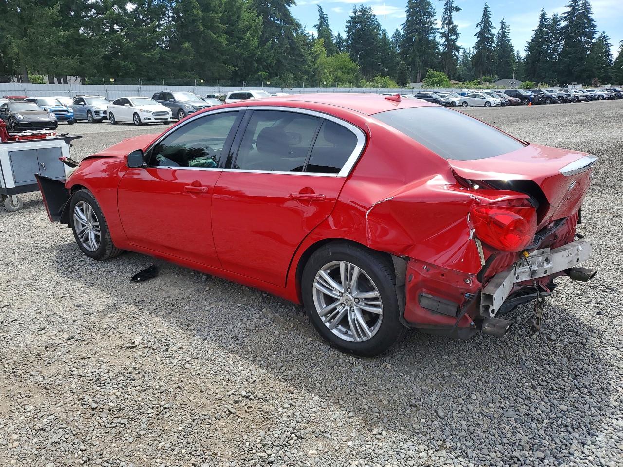 2013 Infiniti G37 Sedan Journey Red vin: JN1CV6AP0DM301933