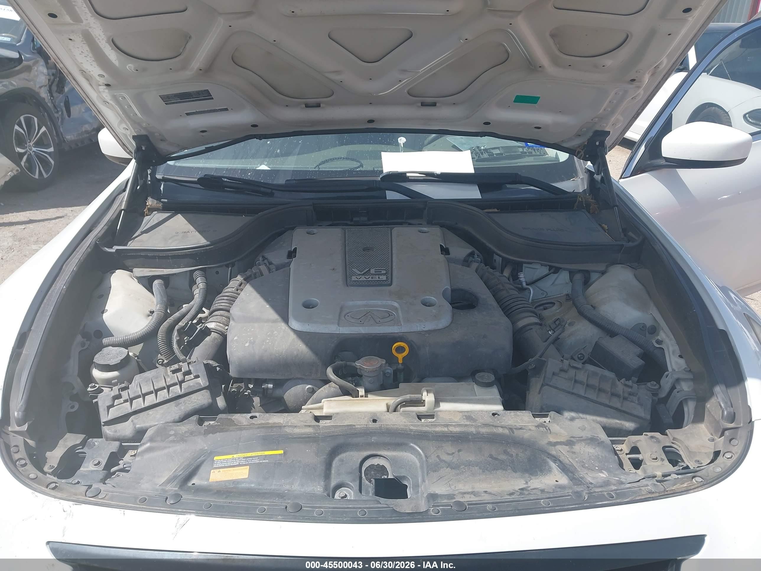 2013 Infiniti G37 Journey White vin: JN1CV6AP0DM304508
