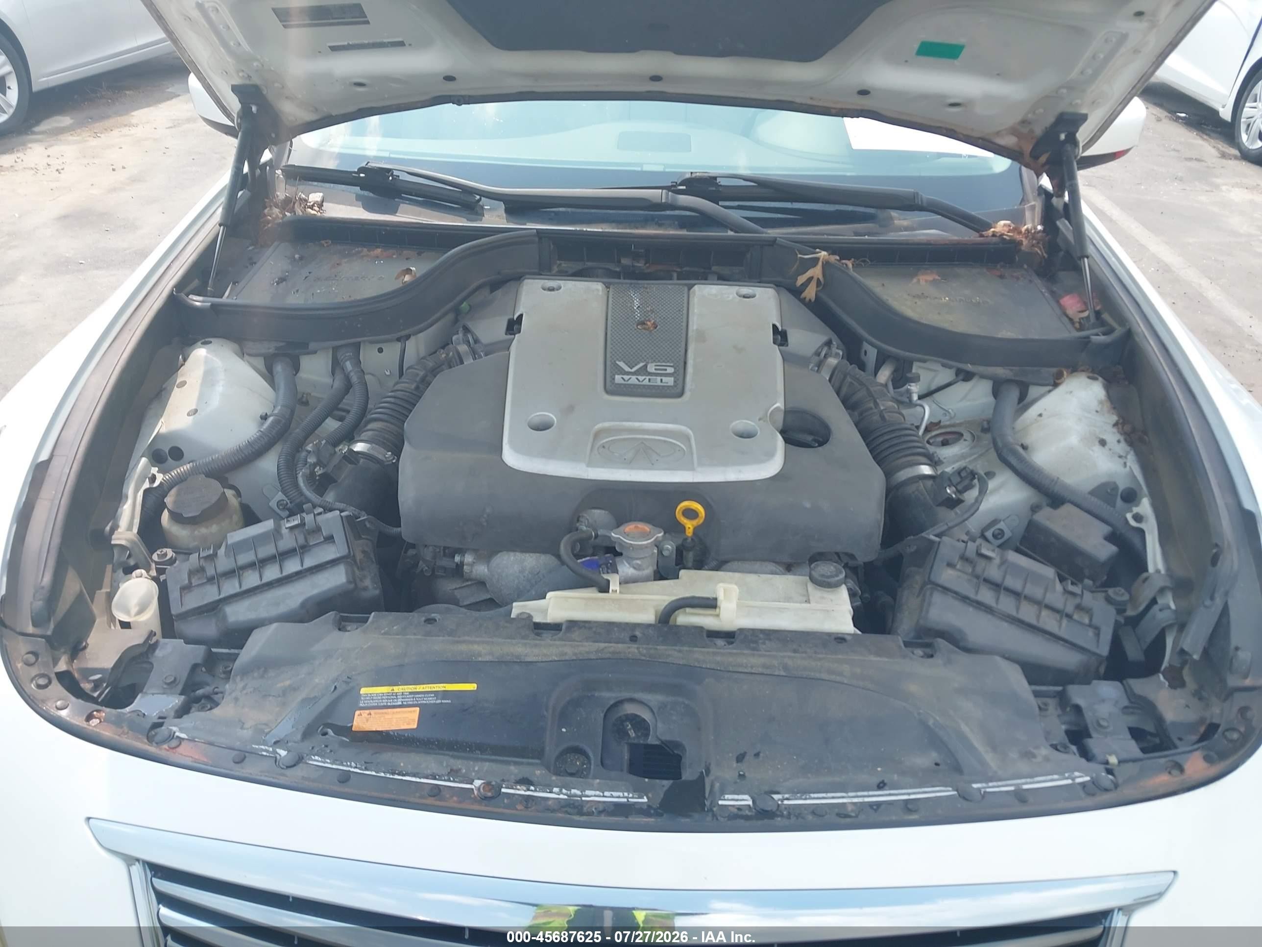 2013 Infiniti G37 Journey White vin: JN1CV6AP0DM715794
