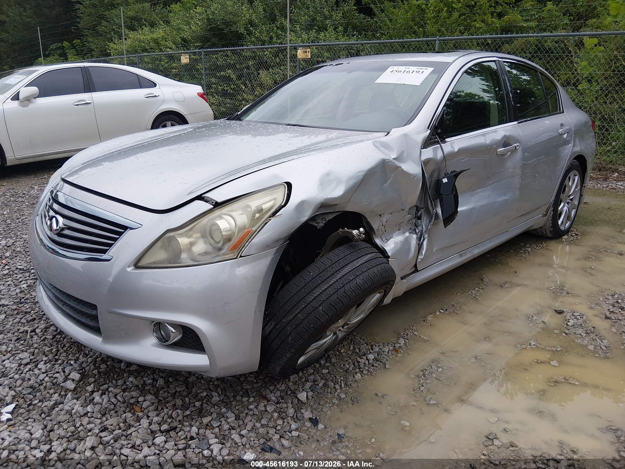 2013 Infiniti G37 Journey Серебряный vin: JN1CV6AP0DM716430