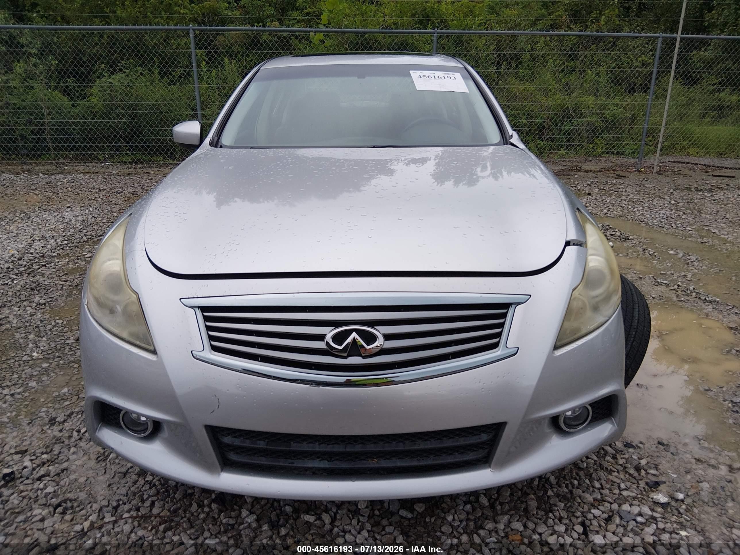 2013 Infiniti G37 Journey Серебряный vin: JN1CV6AP0DM716430