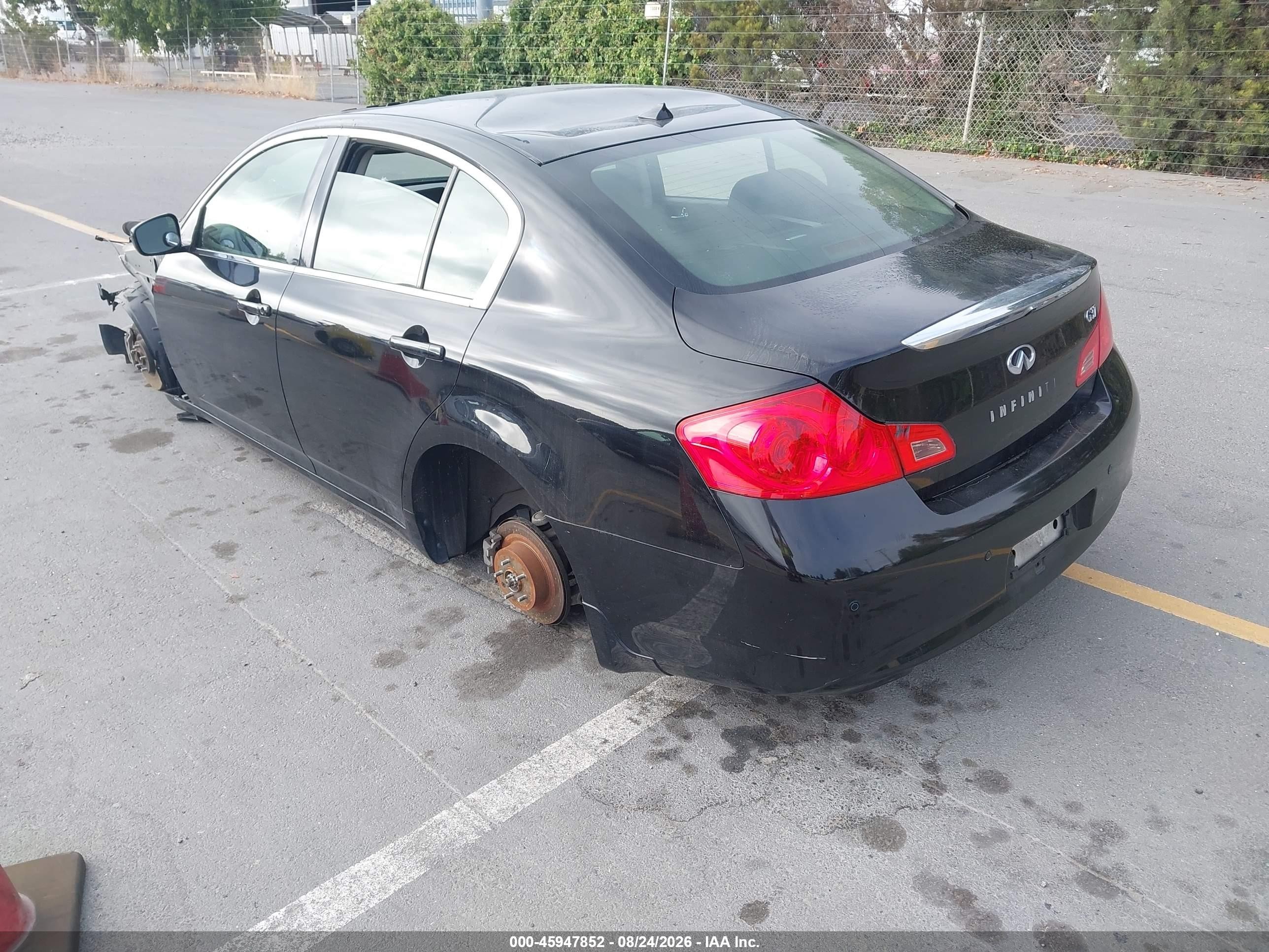 2013 Infiniti G37 Journey Черный vin: JN1CV6AP0DM717626