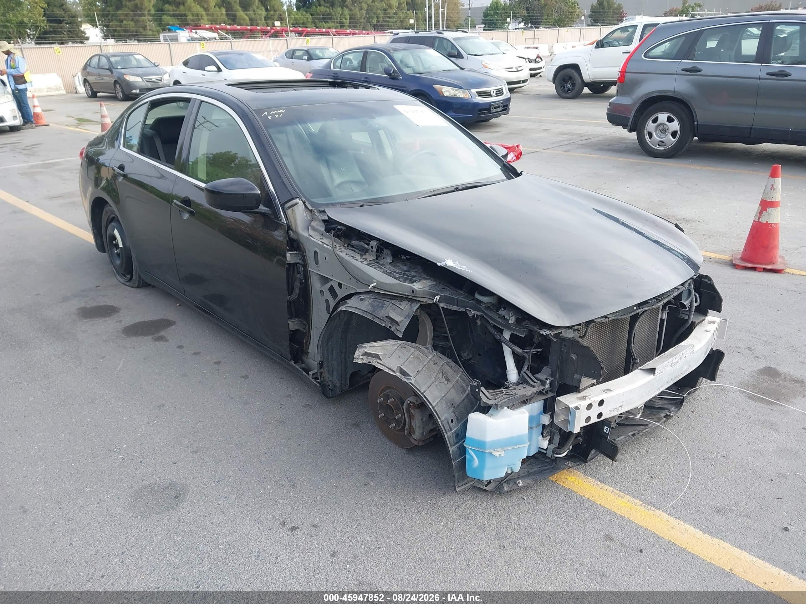 2013 Infiniti G37 Journey Black vin: JN1CV6AP0DM717626