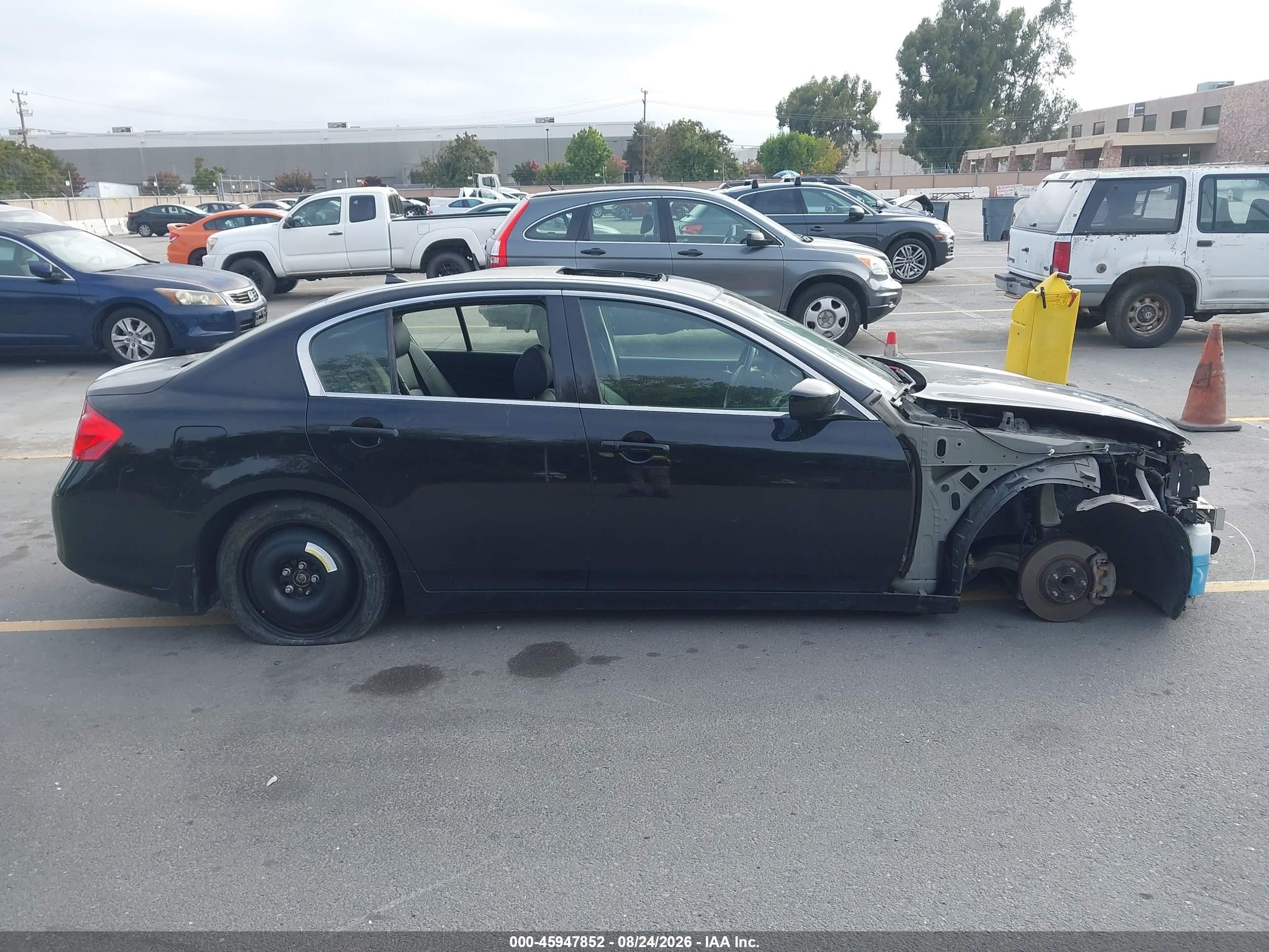 2013 Infiniti G37 Journey Черный vin: JN1CV6AP0DM717626