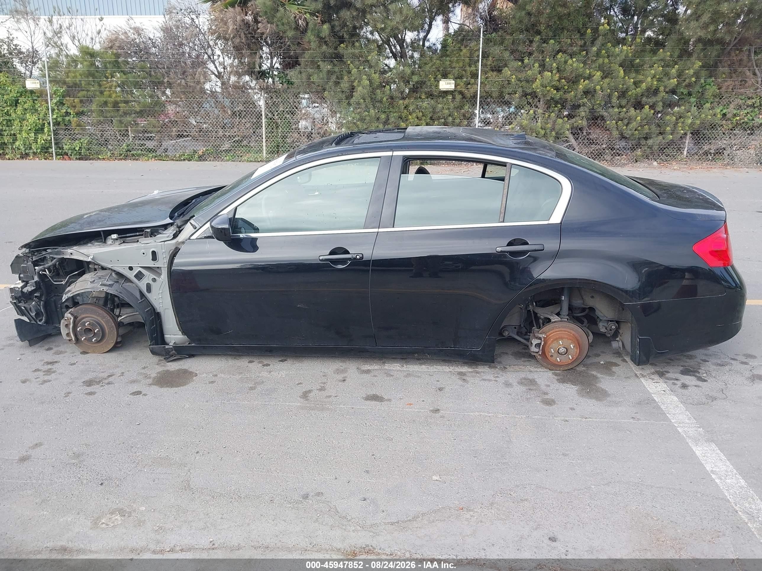 2013 Infiniti G37 Journey Черный vin: JN1CV6AP0DM717626