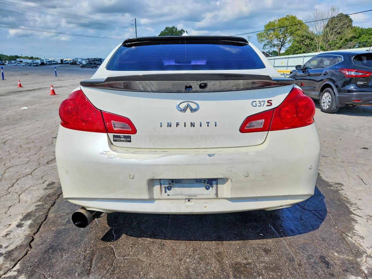 2013 Infiniti G37 Sedan Journey White vin: JN1CV6AP0DM719490