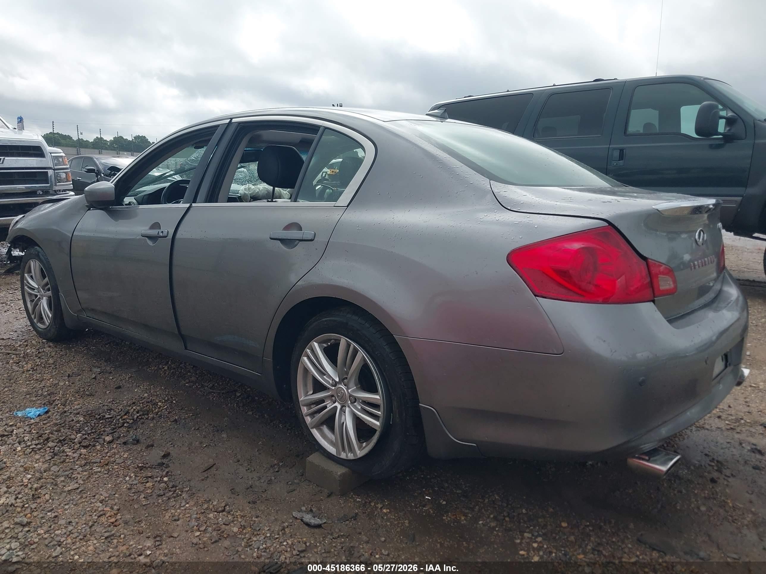 2013 Infiniti G37 Journey Gray vin: JN1CV6AP0DM722261