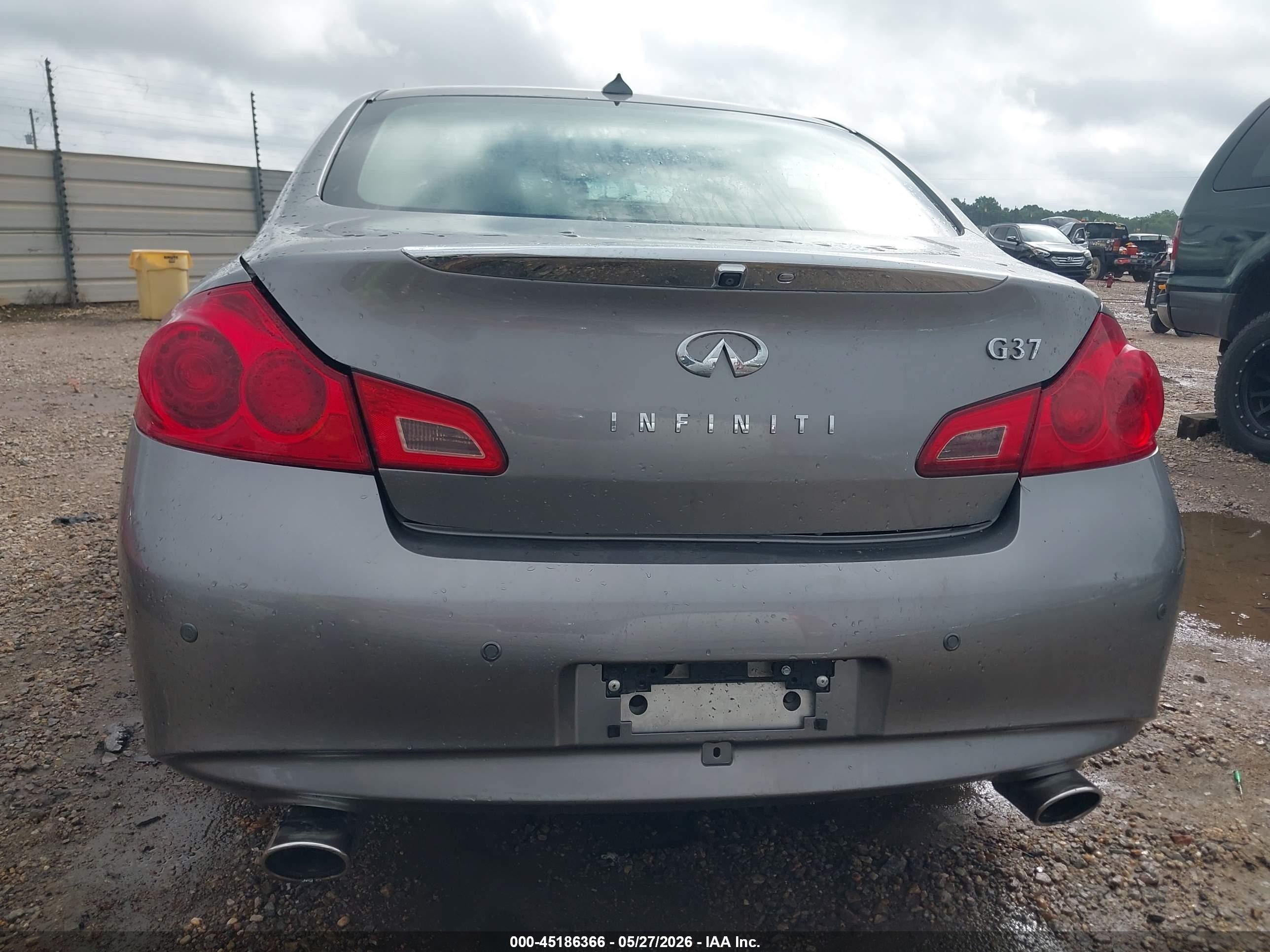 2013 Infiniti G37 Journey Gray vin: JN1CV6AP0DM722261