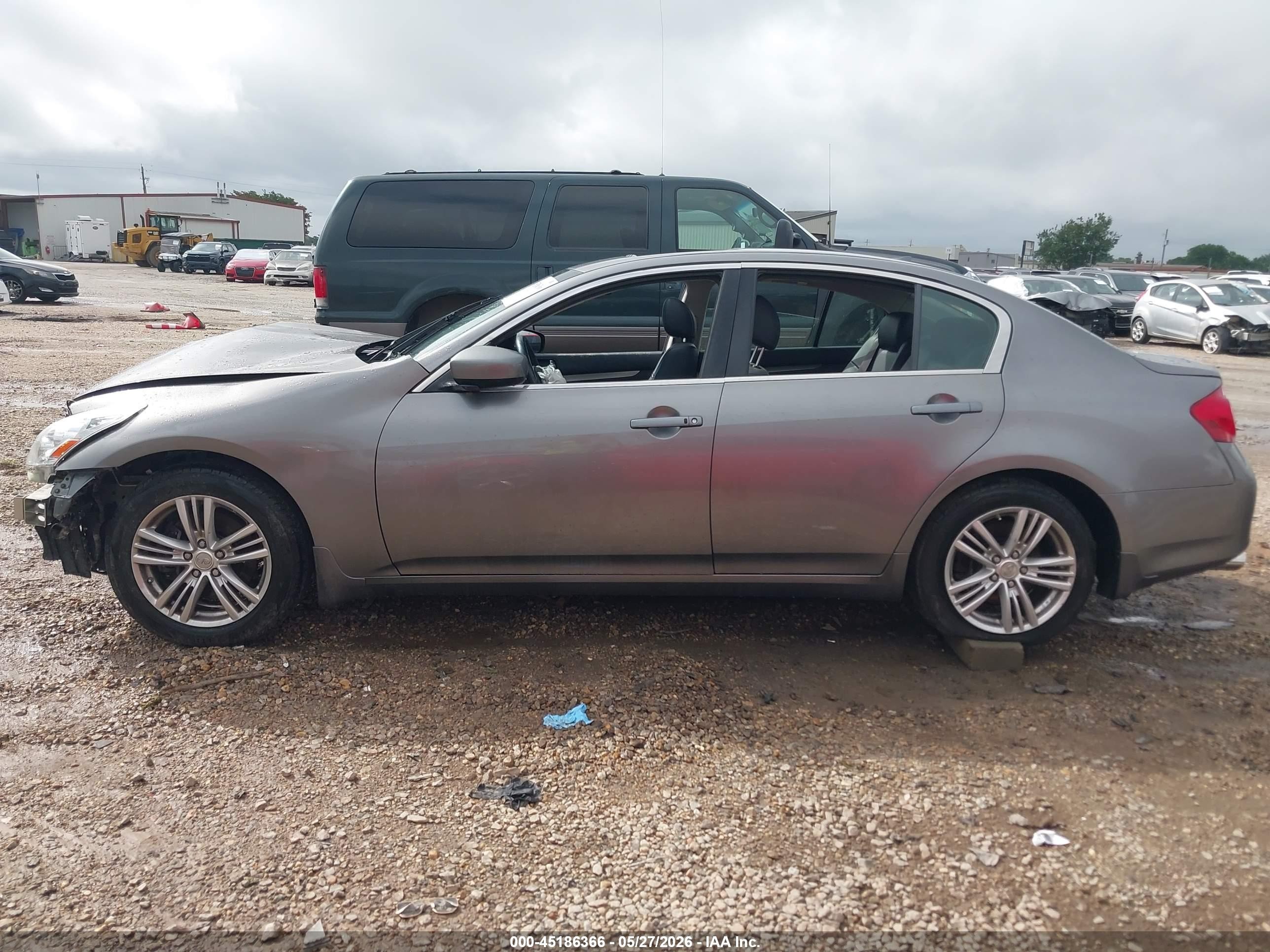 2013 Infiniti G37 Journey Gray vin: JN1CV6AP0DM722261