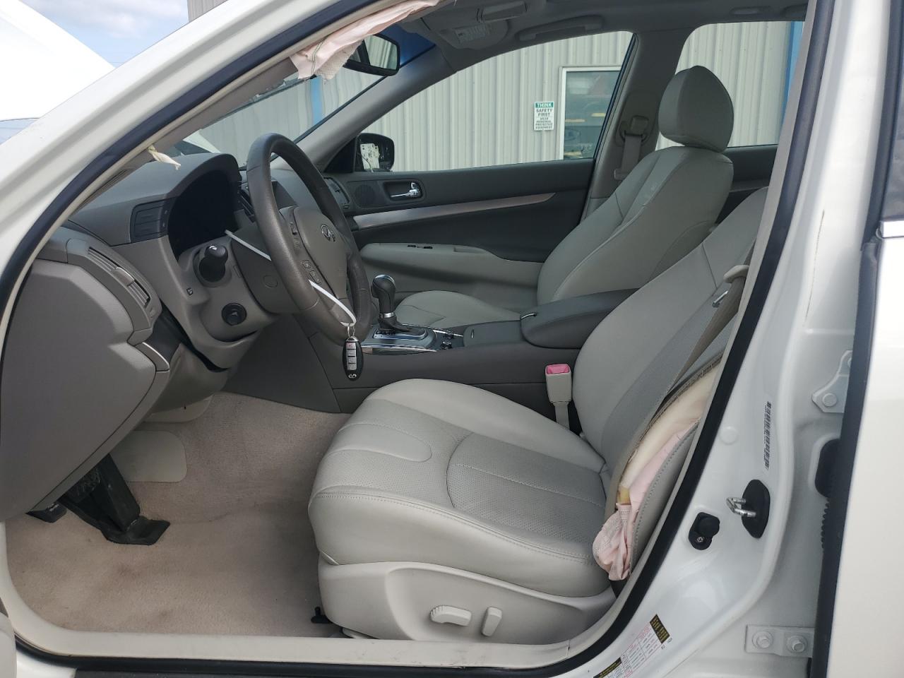 2013 Infiniti G37 Sedan Journey White vin: JN1CV6AP0DM726598