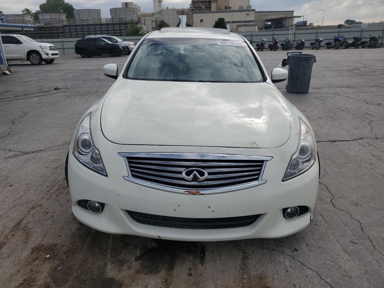 2013 Infiniti G37 Sedan Journey White vin: JN1CV6AP0DM726598