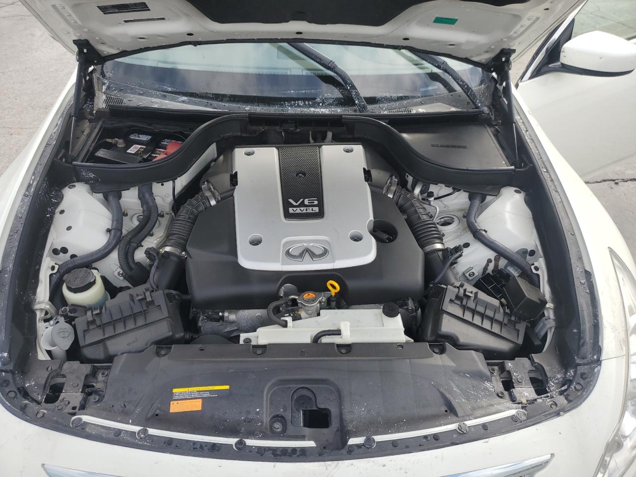2013 Infiniti G37 Sedan Journey White vin: JN1CV6AP0DM726598