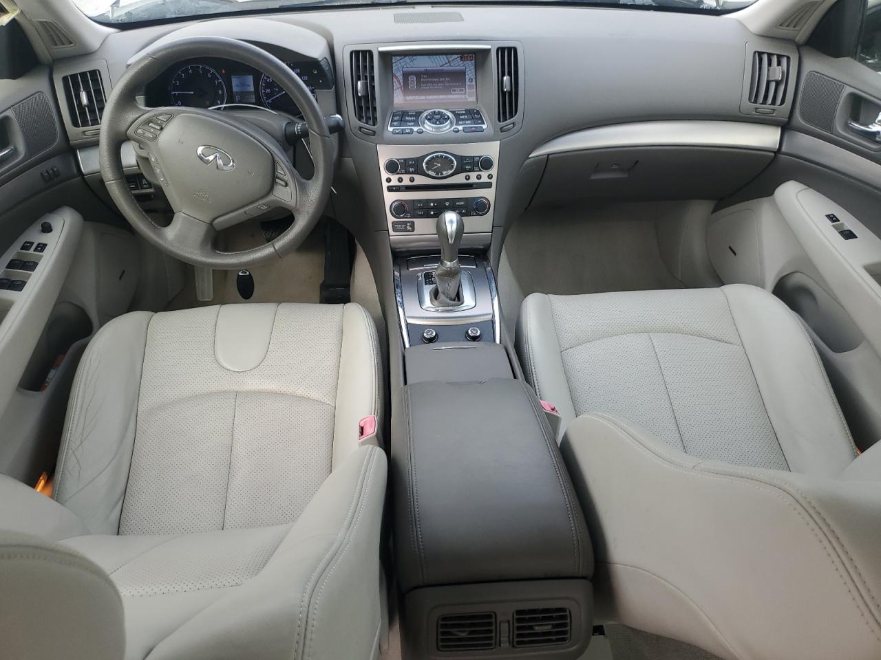 2013 Infiniti G37 Sedan Journey White vin: JN1CV6AP0DM726598